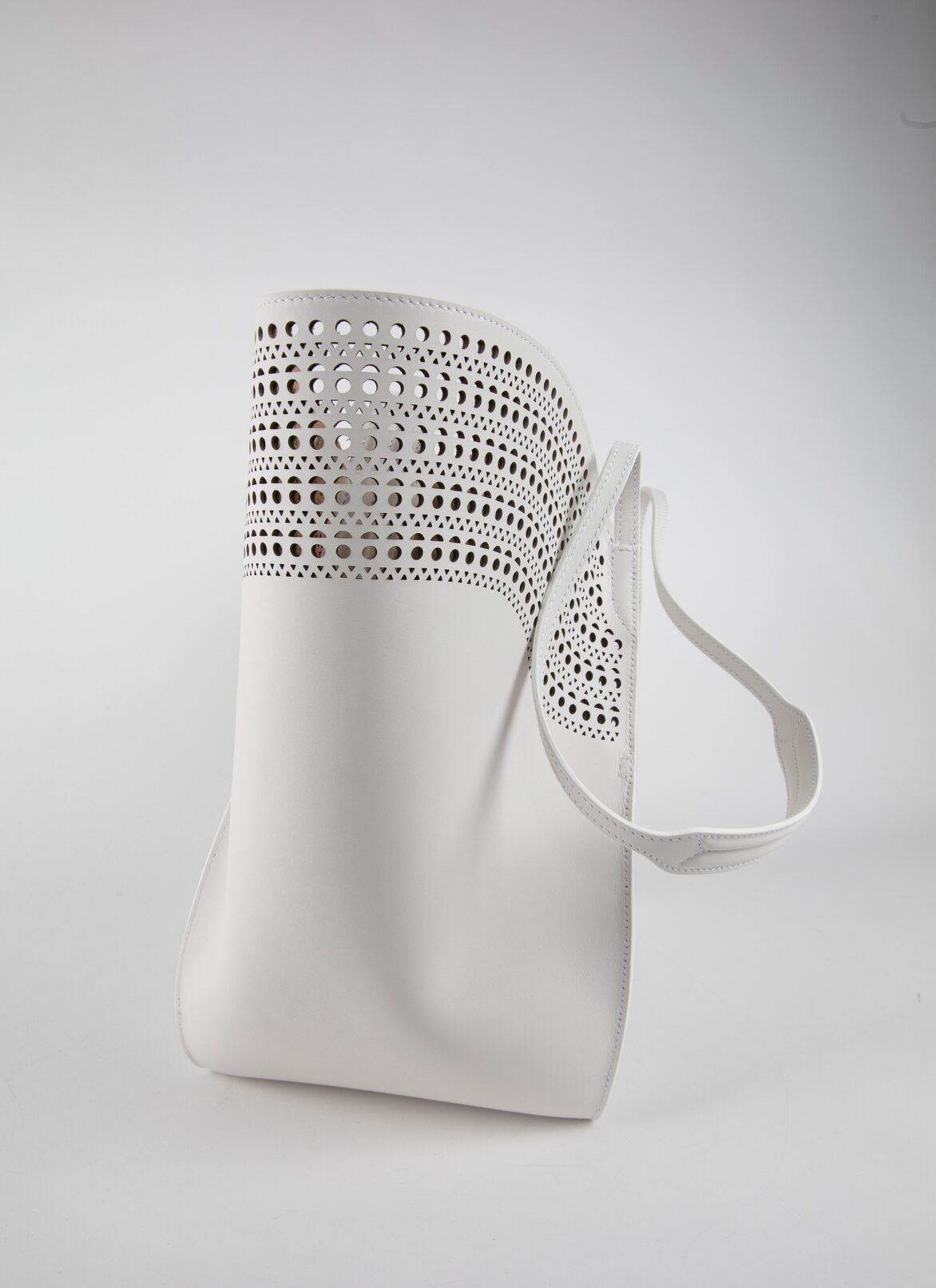 Handbags ALAÏA OPTIC WHITE HANDBAGS